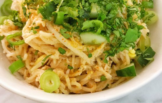 Peanut Sesame Noodles