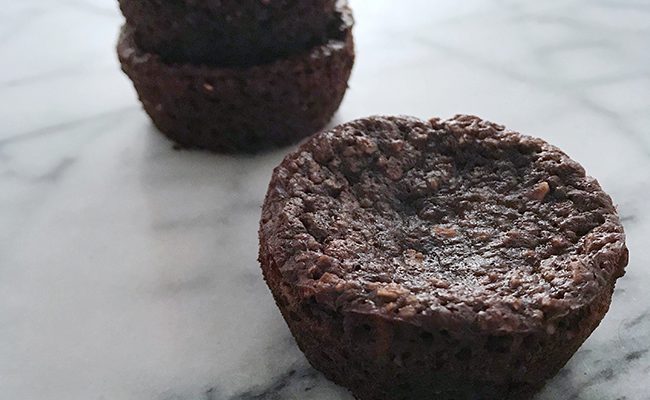 Chocolate Oat Banana Muffins